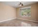 Bright dining room with large window and tile flooring at 1359 Skylight Way, Mesquite, NV 89034