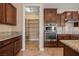 Walk-in pantry with ample shelving for storage at 1359 Skylight Way, Mesquite, NV 89034