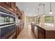 Modern kitchen with stainless steel appliances and granite at 1359 Skylight Way, Mesquite, NV 89034