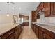 Modern kitchen with stainless steel appliances and granite at 1359 Skylight Way, Mesquite, NV 89034