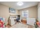 Home office with desk, chair, and printer at 1806 Hollyberry Ct, Las Vegas, NV 89142