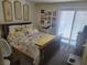 Bedroom with a double bed and sliding door at 3550 Bay Sands Dr # 2048, Laughlin, NV 89029