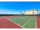 Well-maintained tennis courts with mountain backdrop at 3550 Bay Sands Dr # 2048, Laughlin, NV 89029