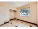 Bedroom with a window view and closet at 4214 Bay Cir, Las Vegas, NV 89122