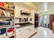 A functional kitchen is equipped with modern appliances, a gas range and ample counter space at 4214 Bay Cir, Las Vegas, NV 89122