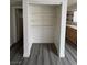 Small, open pantry with shelving at 521 S Maryland Pkwy # A10, Las Vegas, NV 89101