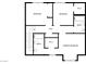 Second floor with two bedrooms, primary bedroom and bath at 5960 Palmilla St # 3, North Las Vegas, NV 89031