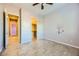 Bedroom with access to hallway and a walk-in closet at 7260 Fruitful Harvest Ave, Las Vegas, NV 89131