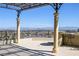 Large patio with pergola, city views, and outdoor bar at 9101 Alta Dr # 1802, Las Vegas, NV 89145