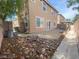 Private backyard with stone landscaping at 1434 Summer Glow Ave, Henderson, NV 89012