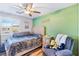 Bedroom with a queen-size bed and a relaxing atmosphere at 2225 Chandler Ranch Pl, Laughlin, NV 89029