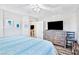 Spacious bedroom with large bed, dresser, and plenty of natural light at 2225 Chandler Ranch Pl, Laughlin, NV 89029