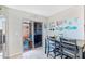 Kitchen with view of backyard from sliding glass door at 2225 Chandler Ranch Pl, Laughlin, NV 89029