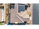 Aerial view of house showing roofline and solar panels at 2225 Chandler Ranch Pl, Laughlin, NV 89029