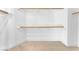 Spacious walk-in closet with built in shelves at 31 Castle Creek Ct, Las Vegas, NV 89148