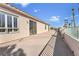 Private rooftop deck with stunning views and a railing at 31 Castle Creek Ct, Las Vegas, NV 89148