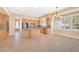 Kitchen with island, light wood cabinets, and stainless steel appliances at 31 Castle Creek Ct, Las Vegas, NV 89148