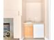 Wet bar with small refrigerator and sink at 31 Castle Creek Ct, Las Vegas, NV 89148