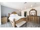 Elegant main bedroom with ensuite and large dresser at 3829 Delaware Ln, Las Vegas, NV 89169