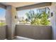 This is a view of a balcony with a beautiful view of the surrounding landscape at 45 Maleena Mesa St # 223, Henderson, NV 89074