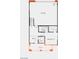 First floor plan showing bedroom, bath, and garage at 4748 Parkarbor Ave, Las Vegas, NV 89141