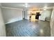 Open concept kitchen with white cabinets and modern appliances at 501 S Maryland Pkwy # B14, Las Vegas, NV 89101