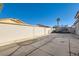 Large backyard with a trampoline and plenty of space for play at 5216 Leopard Spot Ct, North Las Vegas, NV 89031