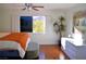 Relaxing bedroom with king-size bed and plenty of natural light at 5402 Cross Meadows Ln, Las Vegas, NV 89122