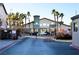 Gated entrance to community at 5402 Cross Meadows Ln, Las Vegas, NV 89122