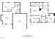Two-story home floor plan, 1435 sq ft at 6005 Bristol Crest Ln, Las Vegas, NV 89139