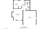 One-story home floor plan, 1435 sq ft at 6005 Bristol Crest Ln, Las Vegas, NV 89139