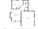 One-story home floor plan, 1435 sq ft at 6005 Bristol Crest Ln, Las Vegas, NV 89139