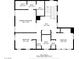 Two-story home floor plan, 1435 sq ft at 6005 Bristol Crest Ln, Las Vegas, NV 89139