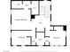 Two-story home floor plan, 1435 sq ft at 6005 Bristol Crest Ln, Las Vegas, NV 89139