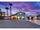 Two-story home with modern facade and landscaped yard at 8645 Edmond St, Las Vegas, NV 89139