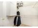 Large walk-in closet with wire shelving and hanging rods at 108 Breezy Tree Ct # 202, Las Vegas, NV 89145