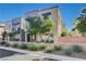 Contemporary two-story home with attractive landscaping and a clean design at 11275 Idyllic Dr # 101, Las Vegas, NV 89135