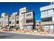 Modern townhouses with landscaped grounds at 11809 Stone Run Ave, Las Vegas, NV 89138