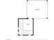 Top floor plan showing a room and terrace at 11809 Stone Run Ave, Las Vegas, NV 89138