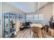 Bright dining area with table and chairs, and large window at 1324 Jessica Ave, Las Vegas, NV 89104