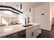 Open concept kitchen with island and sleek fixtures at 1781 Lakewood Dr, Henderson, NV 89012