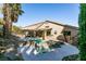 Inviting backyard oasis with a pool, spa, and pergola at 1781 Lakewood Dr, Henderson, NV 89012