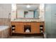 Double vanity bathroom with ample storage at 2000 Fashion Show Dr # 5428, Las Vegas, NV 89109