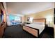 Spacious main bedroom with a large bed and city views at 2000 Fashion Show Dr # 5428, Las Vegas, NV 89109