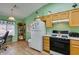 Well-equipped kitchen with light wood cabinets and ample counter space at 2091 Poppywood Ave, Henderson, NV 89012