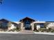 Community clubhouse with modern architecture and landscaping at 2110 Millergrove Ave, North Las Vegas, NV 89086