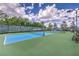 Two pickleball courts with green and blue surfaces at 2717 Mona Lisa St, Henderson, NV 89044