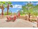 Spacious patio with seating area, offering a relaxing outdoor space at 3380 Shallow Pond Dr, Las Vegas, NV 89117