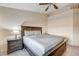 Large bedroom with king-size bed and nightstands at 3790 Morning Canyon St, Las Vegas, NV 89147