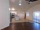 Kitchen features stainless steel appliances and a breakfast bar at 3886 Via Lucia Dr, Las Vegas, NV 89115